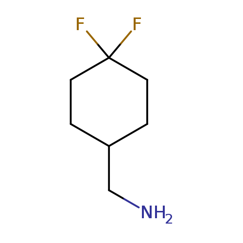 NCC1CCC(CC1)(F)F