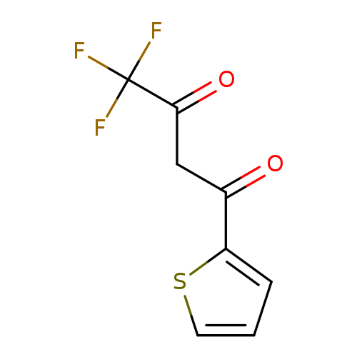 O=C(C(F)(F)F)CC(=O)c1cccs1