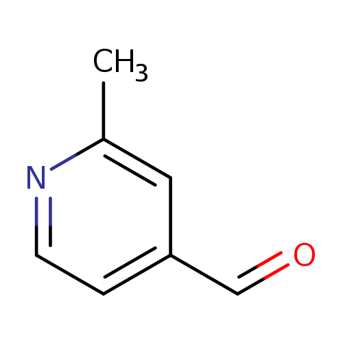 O=Cc1ccnc(c1)C