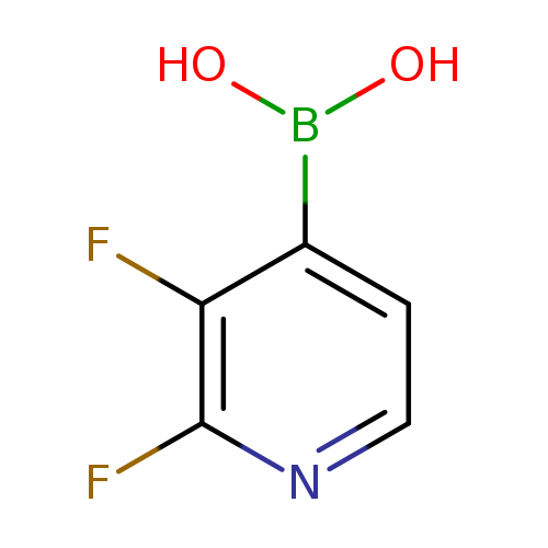 OB(c1ccnc(c1F)F)O