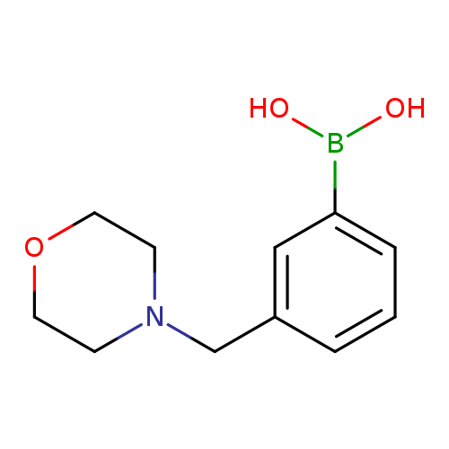 OB(c1cccc(c1)CN1CCOCC1)O