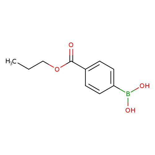 CCCOC(=O)c1ccc(cc1)B(O)O