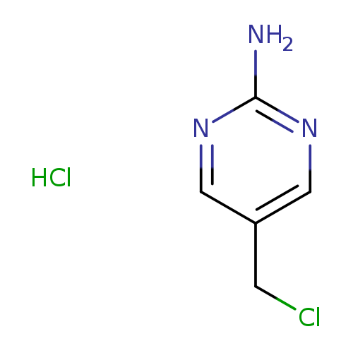 ClCc1cnc(nc1)N.Cl