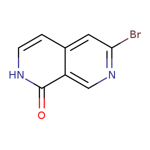 Brc1ncc2c(c1)cc[nH]c2=O