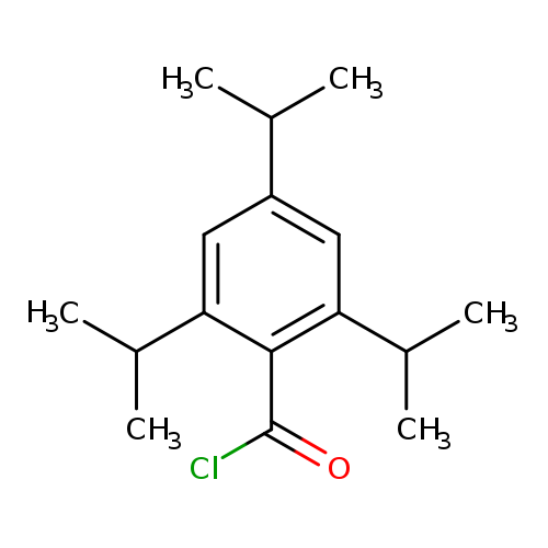 CC(c1cc(cc(c1C(=O)Cl)C(C)C)C(C)C)C