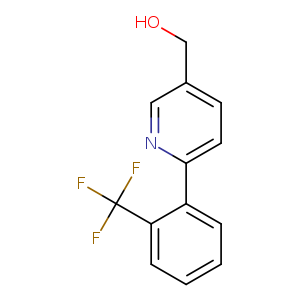 OCc1ccc(nc1)c1ccccc1C(F)(F)F