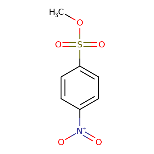 COS(=O)(=O)c1ccc(cc1)[N+](=O)[O-]