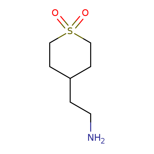 NCCC1CCS(=O)(=O)CC1