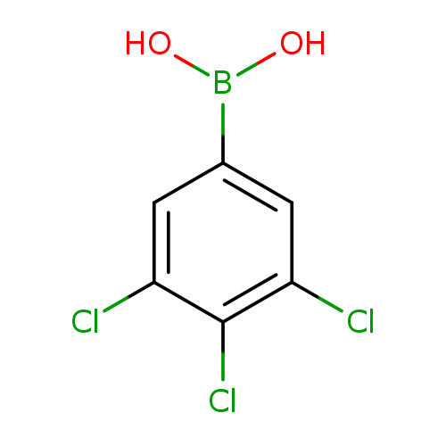 OB(c1cc(Cl)c(c(c1)Cl)Cl)O