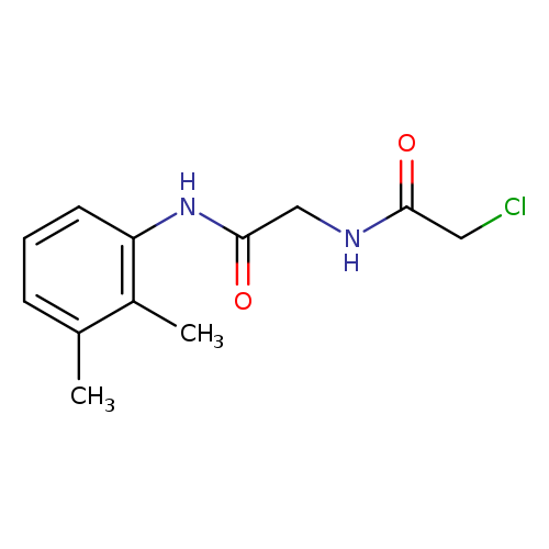 Cc1c(NC(=O)CNC(=O)CCl)cccc1C