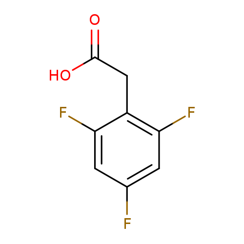 OC(=O)Cc1c(F)cc(cc1F)F