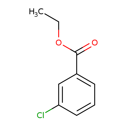 CCOC(=O)c1cccc(c1)Cl