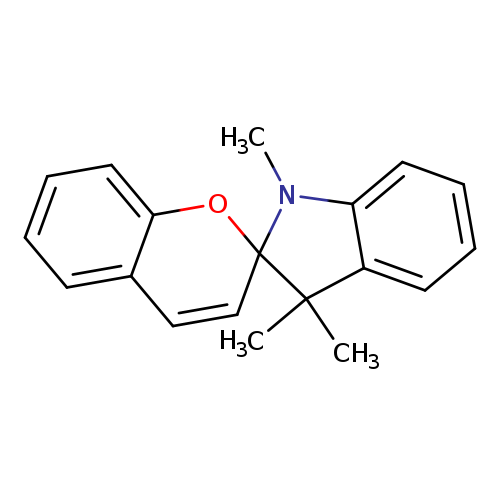 CN1c2ccccc2C(C21C=Cc1c(O2)cccc1)(C)C