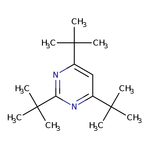 CC(c1cc(nc(n1)C(C)(C)C)C(C)(C)C)(C)C