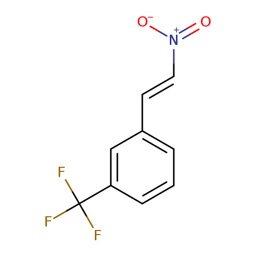 [O-][N+](=O)/C=C/c1cccc(c1)C(F)(F)F