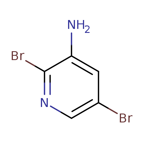 Brc1cnc(c(c1)N)Br