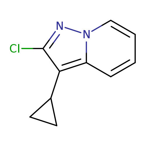 Clc1nn2c(c1C1CC1)cccc2