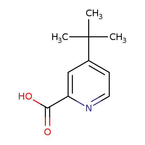 OC(=O)c1nccc(c1)C(C)(C)C