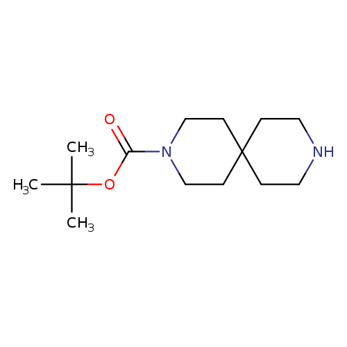 O=C(N1CCC2(CC1)CCNCC2)OC(C)(C)C