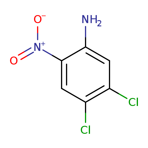 [O-][N+](=O)c1cc(Cl)c(cc1N)Cl