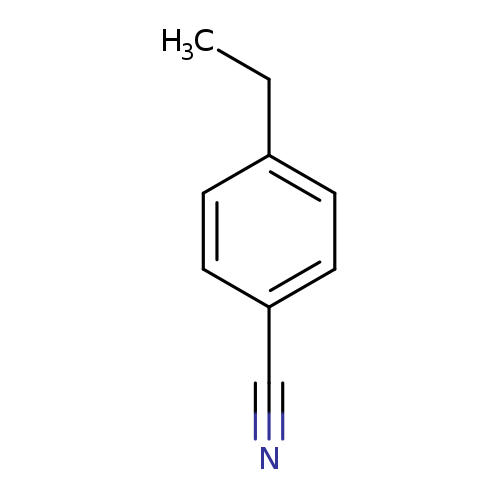 CCc1ccc(cc1)C#N