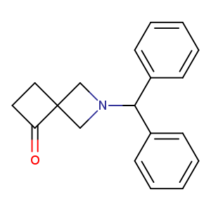 O=C1CCC21CN(C2)C(c1ccccc1)c1ccccc1