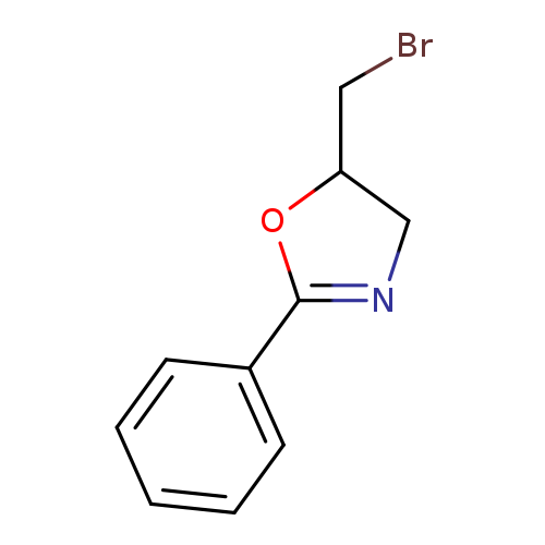 BrCC1CN=C(O1)c1ccccc1