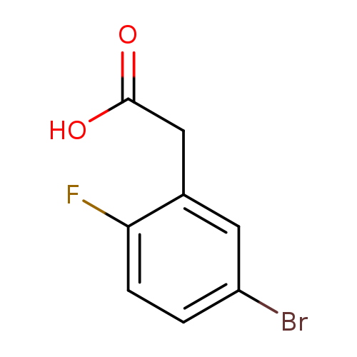 OC(=O)Cc1cc(Br)ccc1F