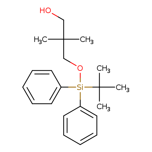 OCC(CO[Si](C(C)(C)C)(c1ccccc1)c1ccccc1)(C)C