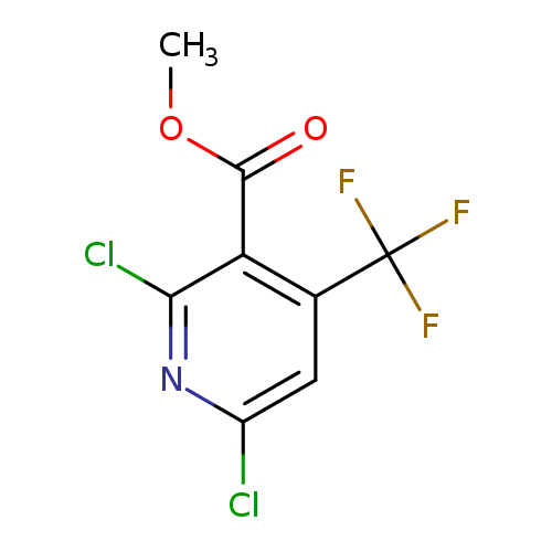 COC(=O)c1c(Cl)nc(cc1C(F)(F)F)Cl