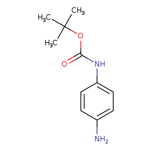 O=C(Nc1ccc(cc1)N)OC(C)(C)C