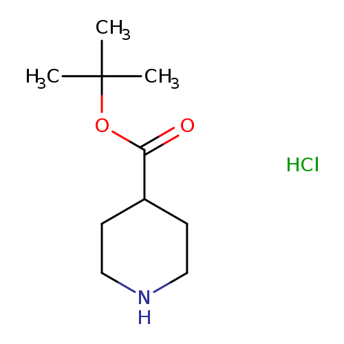 O=C(C1CCNCC1)OC(C)(C)C.Cl