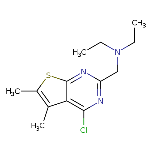 CCN(Cc1nc(Cl)c2c(n1)sc(c2C)C)CC
