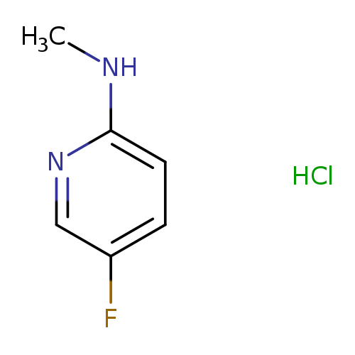 CNc1ccc(cn1)F.Cl
