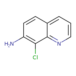 Nc1ccc2c(c1Cl)nccc2