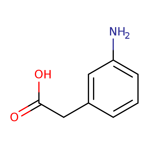 OC(=O)Cc1cccc(c1)N