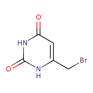 BrCc1cc(=O)[nH]c(=O)[nH]1