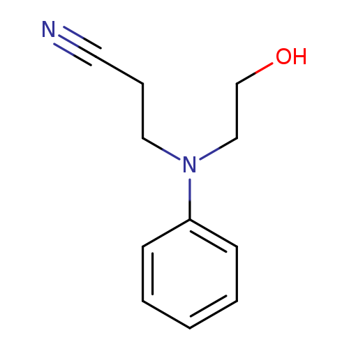 OCCN(c1ccccc1)CCC#N