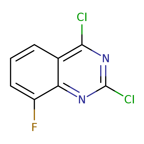 Clc1nc(Cl)c2c(n1)c(F)ccc2