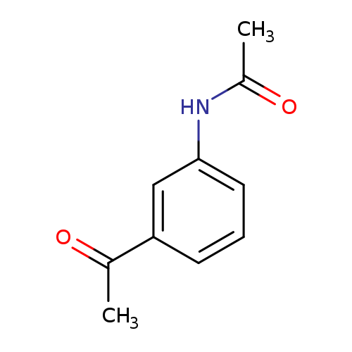 CC(=O)Nc1cccc(c1)C(=O)C