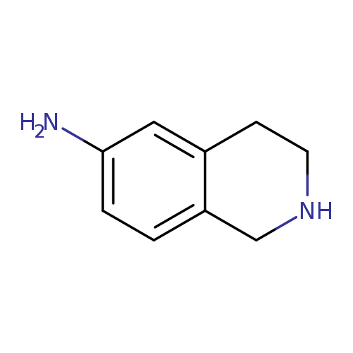 Nc1ccc2c(c1)CCNC2