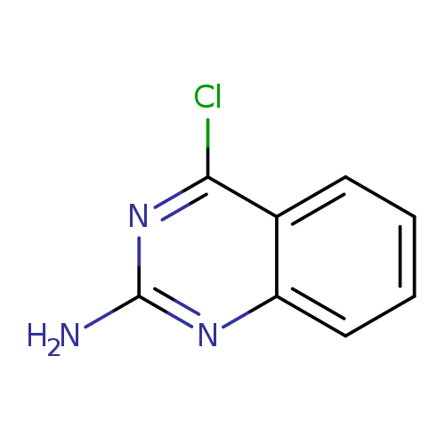 Nc1nc2ccccc2c(n1)Cl