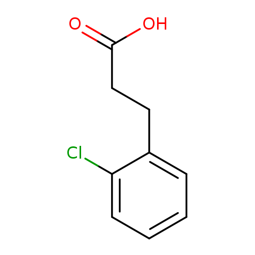 OC(=O)CCc1ccccc1Cl