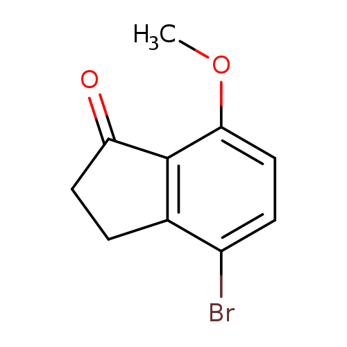 COc1ccc(c2c1C(=O)CC2)Br
