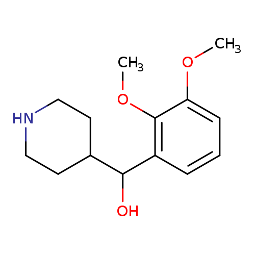 COc1c(cccc1OC)C(C1CCNCC1)O