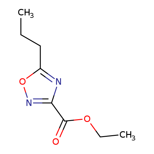 CCOC(=O)c1noc(n1)CCC