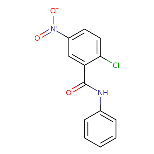 Clc1ccc(cc1C(=O)Nc1ccccc1)[N+](=O)[O-]
