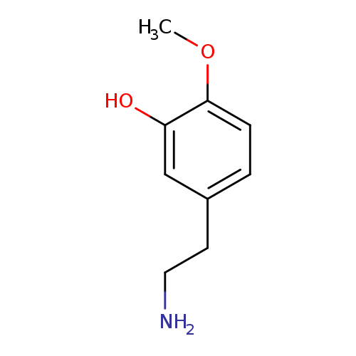 NCCc1ccc(c(c1)O)OC