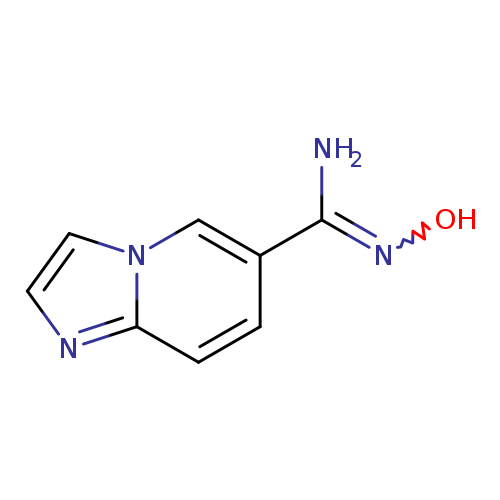 ON=C(c1ccc2n(c1)ccn2)N