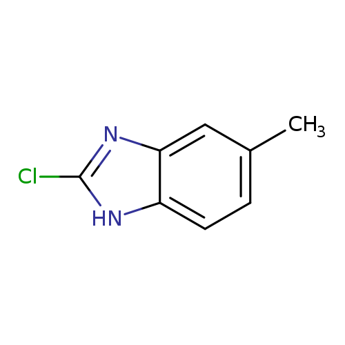 Cc1ccc2c(c1)nc([nH]2)Cl